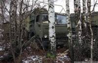 На границе Украины с Крымом обнаружена замаскированная российская военная техника